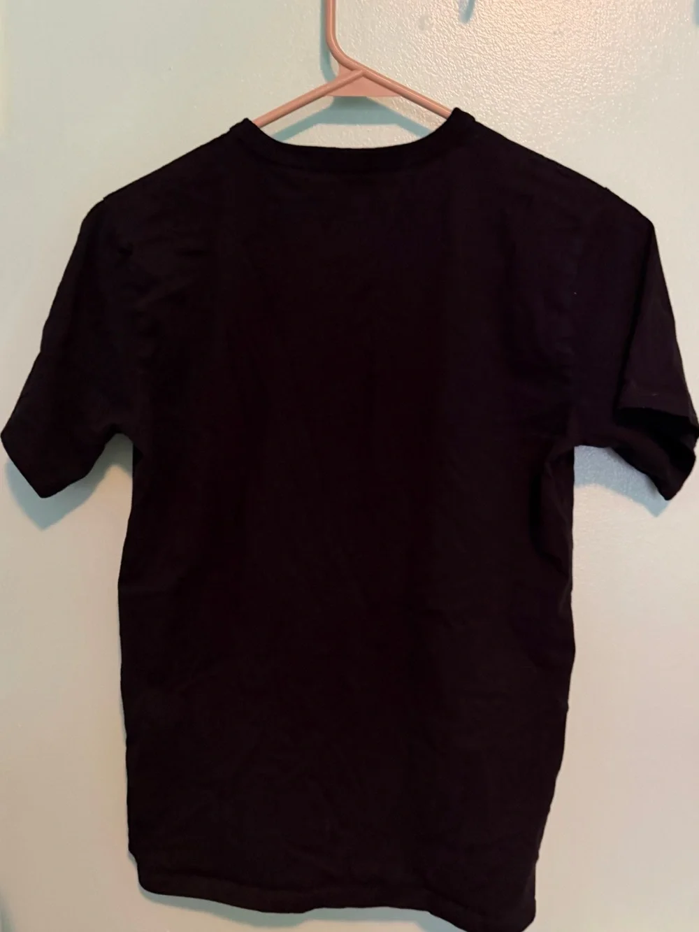 Boys XL The Children's Place Black Tee with Blue-Green Triceratops Graphic